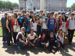 Unsere Schüler in London